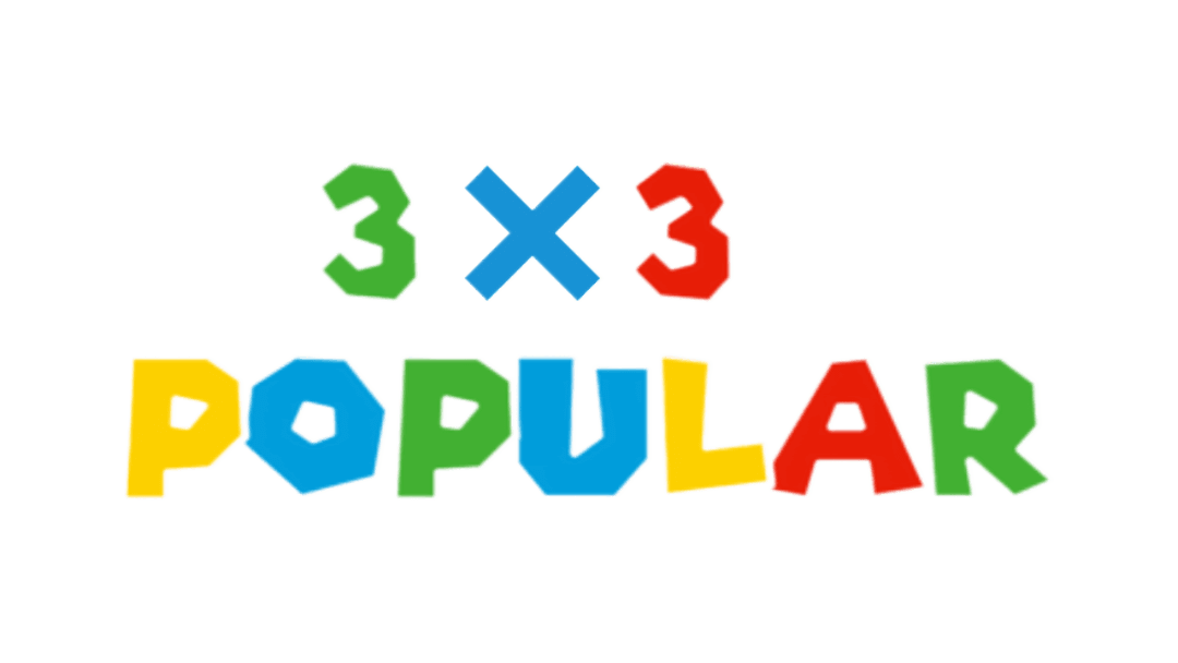 3×3
